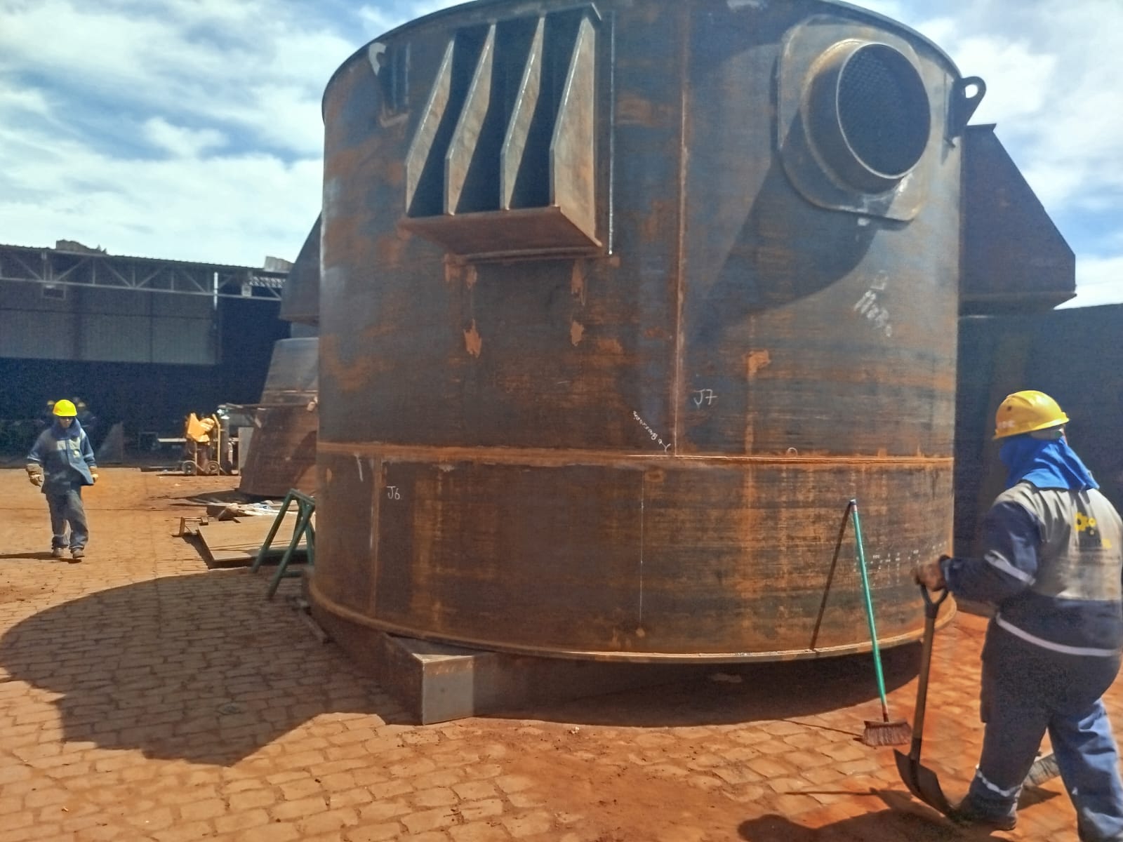 Fabricação Evaporadores — Cargill - SJC Bioenergia