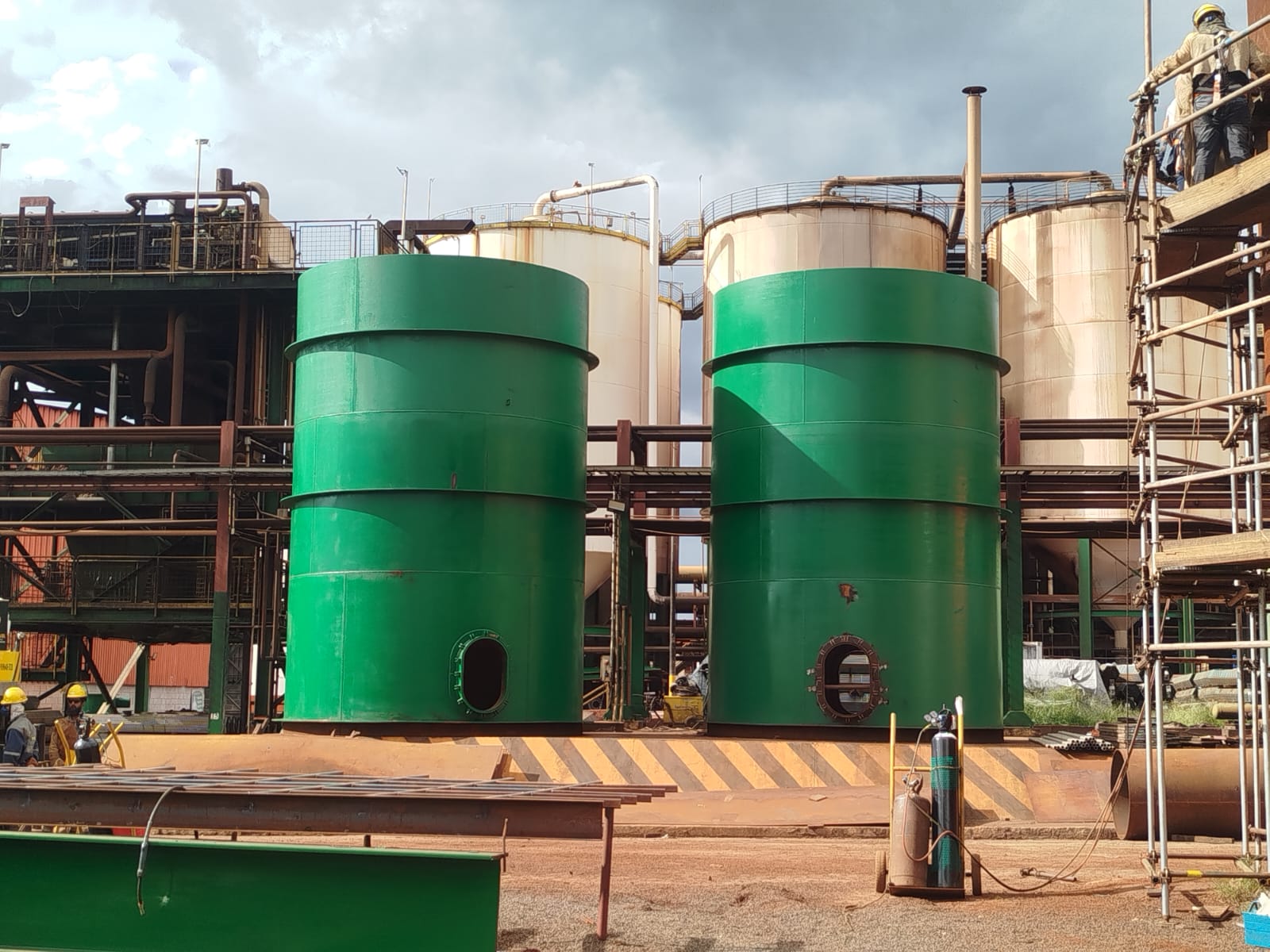 Fabricação Evaporadores — Cargill - SJC Bioenergia